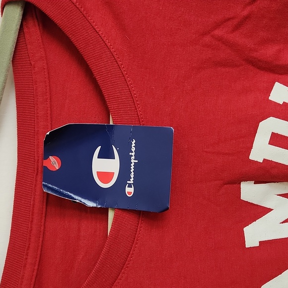 CHAMPION VARSITY RED TEE SHIRT SIZE XL NEW WITH TAG - Picture 3 of 6